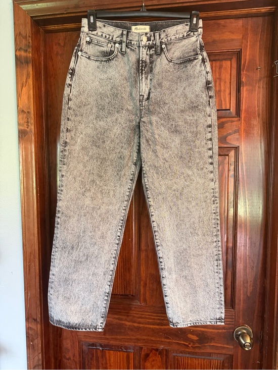 Madewell Denim - High-Rise Acid Wash women's Jeans - Gray